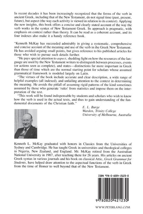 Produktbild: A New Syntax of the Verb in New Testament Greek