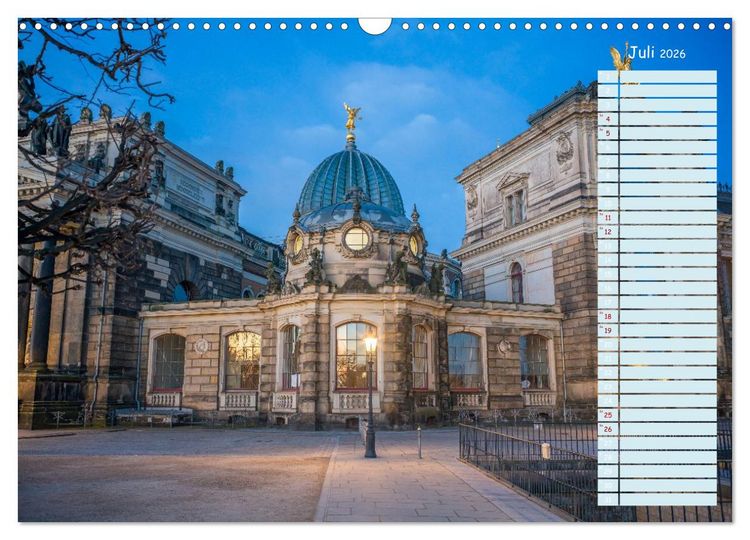 Produktbild: Dresden an der Elbe - Der Planer (Wandkalender 2026 DIN A3 quer), CALVENDO Monatskalender