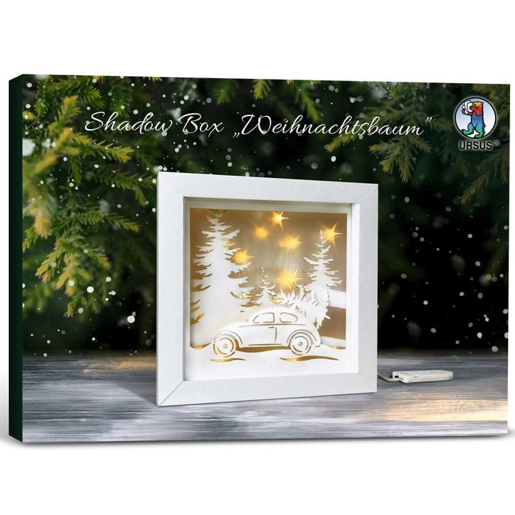 Produktbild: URSUS Shadow Box "Weihnachtsbaum"