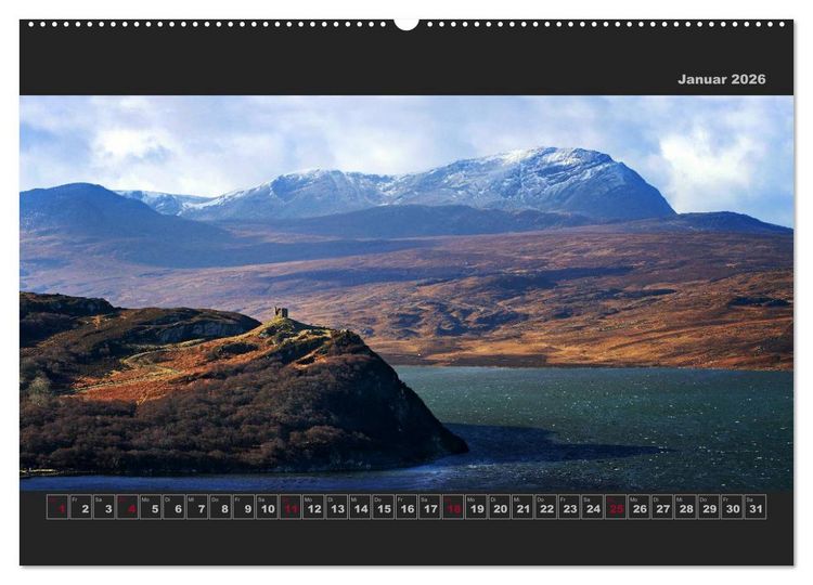 Produktbild: Schottland Panoramen (Wandkalender 2026 DIN A2 quer), CALVENDO Monatskalender