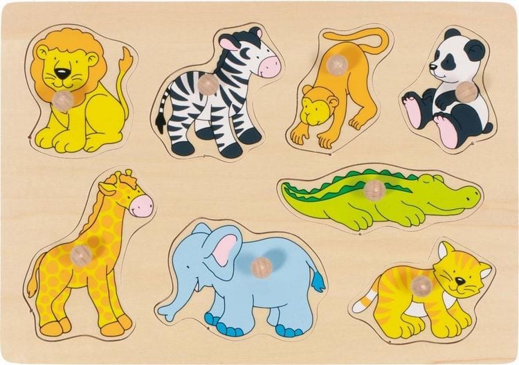 Produktbild: Steckpuzzle Zootiere