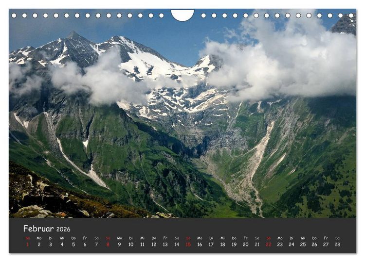 Produktbild: Am Gro&szlig;glockner (Wandkalender 2026 DIN A4 quer), CALVENDO Monatskalender