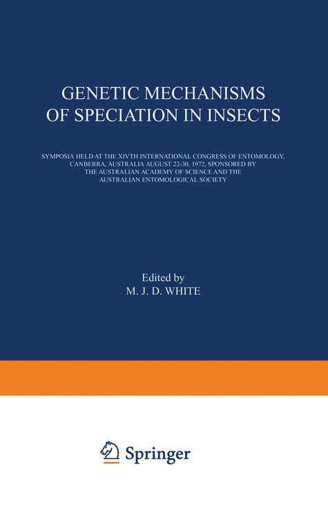 Produktbild: Genetic Mechanisms of Speciation in Insects