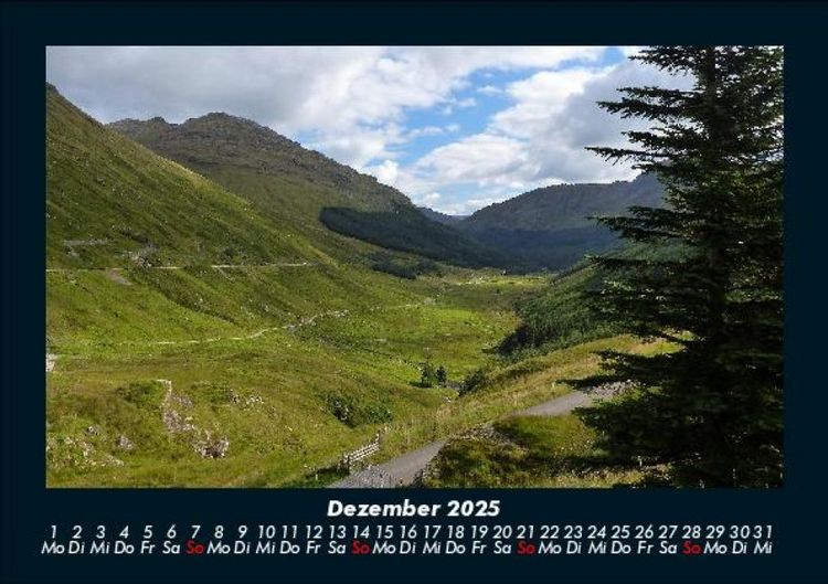 Produktbild: Bergige Welten 2025 Fotokalender DIN A5