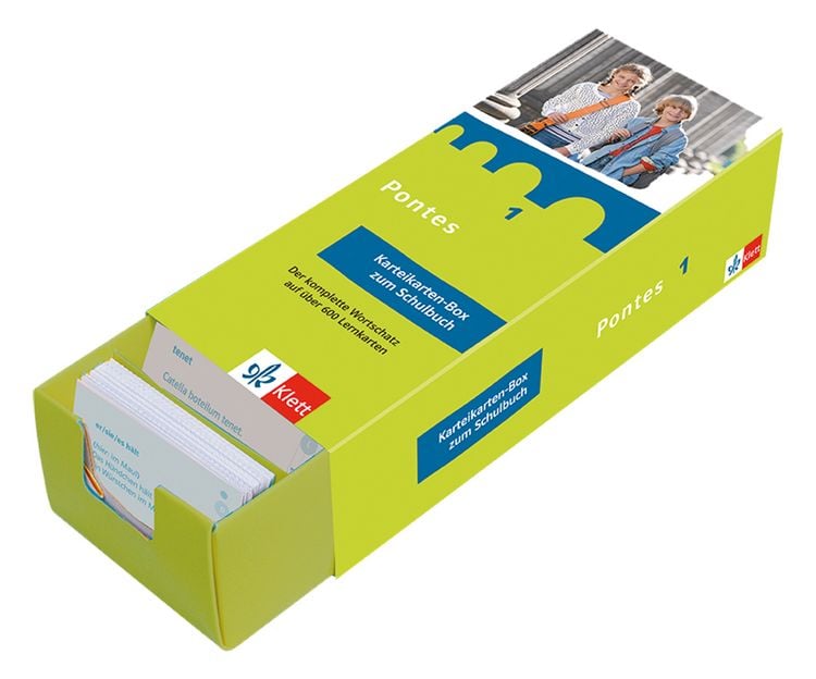 Produktbild: Pontes 1 - Vokabel-Lernbox zum Schulbuch