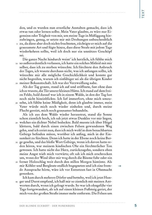 Produktbild: Der blonde Eckbert / Der Runenberg