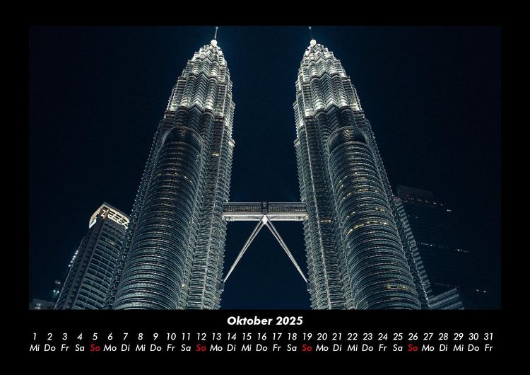 Produktbild: Architektur - Hochh&auml;user 2025 Fotokalender DIN A3