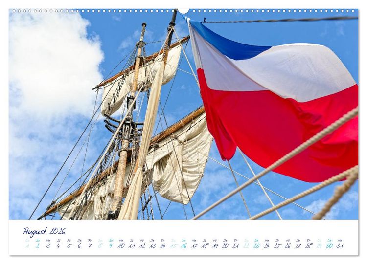 Produktbild: SAIL Amsterdam (Wandkalender 2026 DIN A2 quer), CALVENDO Monatskalender