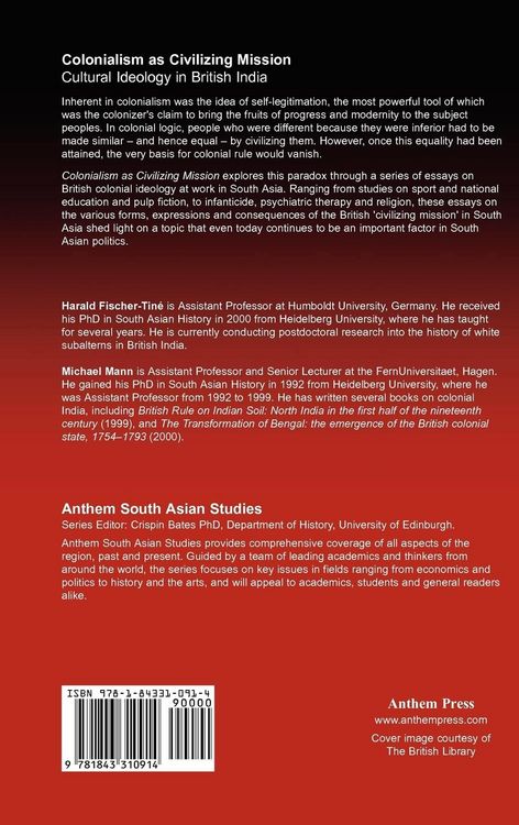 Produktbild: Colonialism as Civilizing Mission