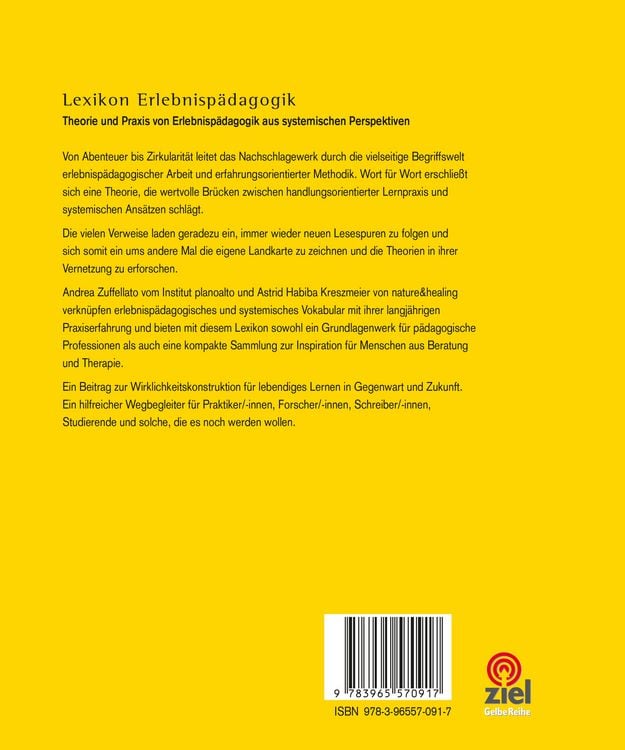 Produktbild: Lexikon Erlebnispädagogik