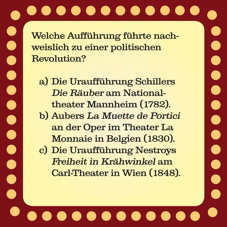 Produktbild: Das Theater-Quiz