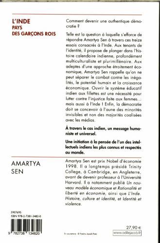 Produktbild: L'Inde : pays des gar&ccedil;ons rois