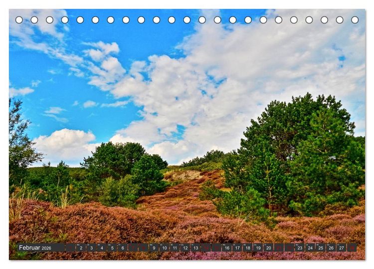 Produktbild: Landschaften unserer Heimat (Tischkalender 2026 DIN A5 quer), CALVENDO Monatskalender