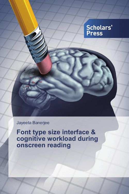 Produktbild: Font type size interface & cognitive workload during onscreen reading