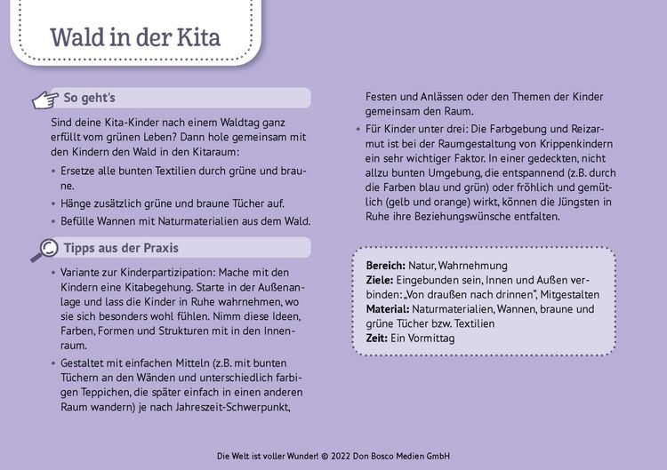 Produktbild: Die Welt ist voller Wunder!