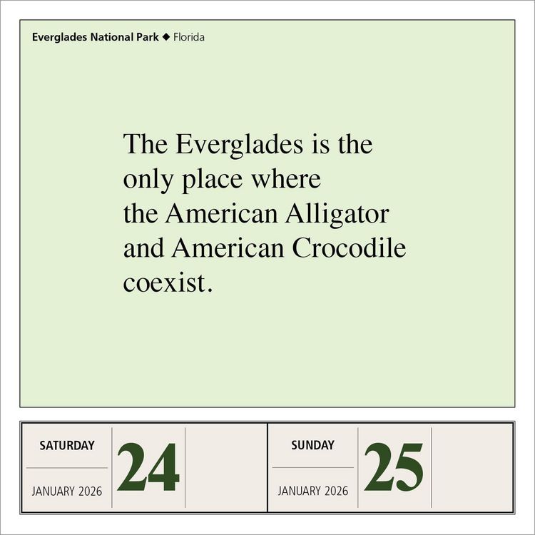 Produktbild: National Parks Page-A-Day(r) Calendar 2026