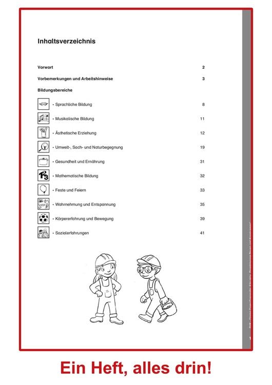 Produktbild: Kita aktiv Projektmappe Bauen und Konstruieren