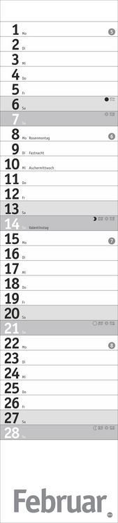 Produktbild: Langplaner, silber 2027
