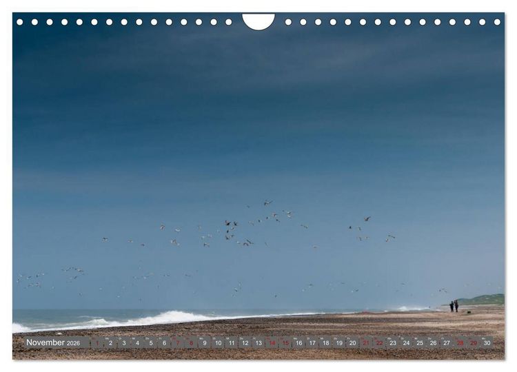Produktbild: D&auml;nemark - Die wundersch&ouml;ne Westk&uuml;ste (Wandkalender 2026 DIN A4 quer), CALVENDO Monatskalender
