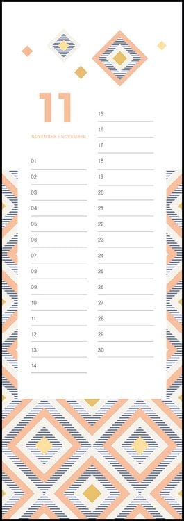 Produktbild: Geburtstagskalender Patterns
