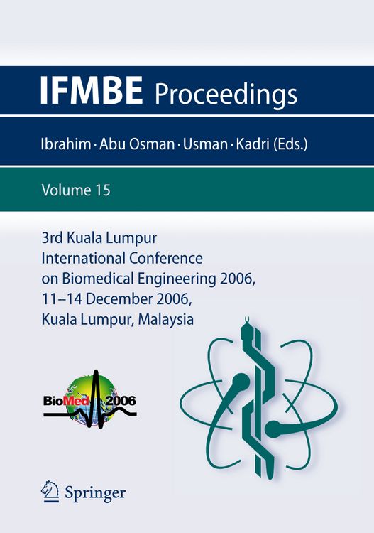 Produktbild: 3rd Kuala Lumpur International Conference on Biomedical Engineering 2006