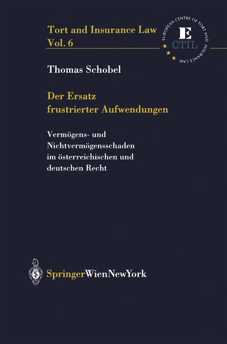 Produktbild: Der Ersatz frustrierter Aufwendungen