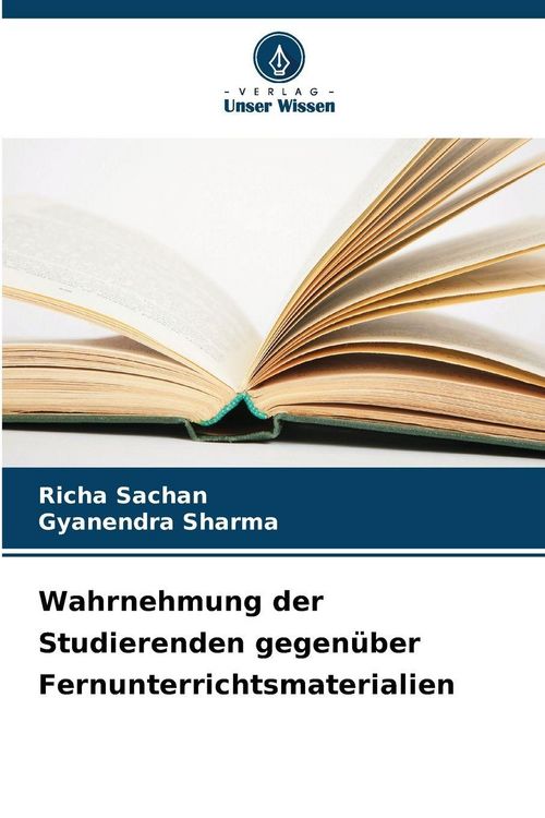 Produktbild: Wahrnehmung der Studierenden gegen&uuml;ber Fernunterrichtsmaterialien