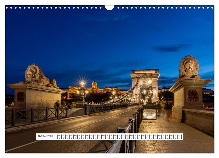 Produktbild: KAISERLICHES BUDAPEST (Wandkalender 2026 DIN A3 quer), CALVENDO Monatskalender