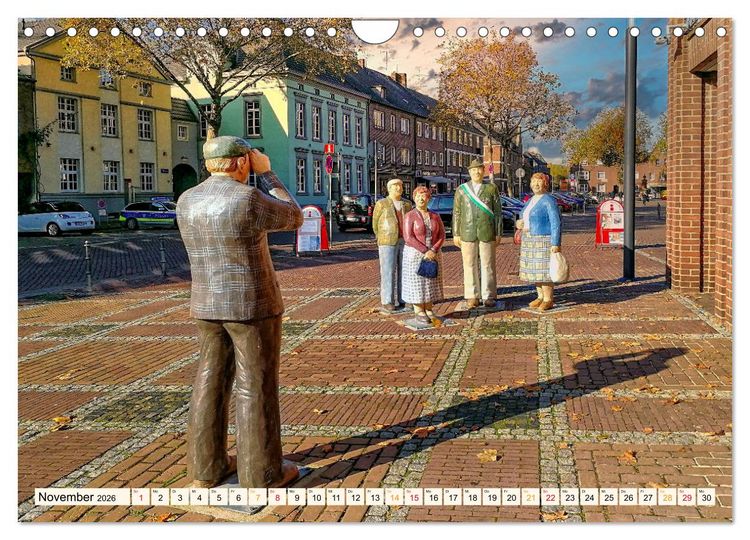Produktbild: Reise durch Deutschland - Rees am Niederrhein (Wandkalender 2026 DIN A4 quer), CALVENDO Monatskalender