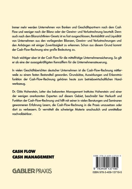 Produktbild: Cash Flow und Cash Management