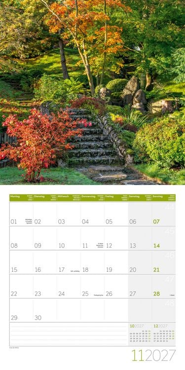 Produktbild: In meinem Garten Kalender 2027 - 30x30 - Art12