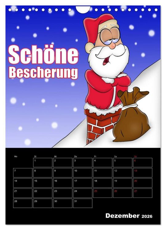 Produktbild: Cartoons - mir doch Bockwurscht (Wandkalender 2026 DIN A4 hoch), CALVENDO Monatskalender