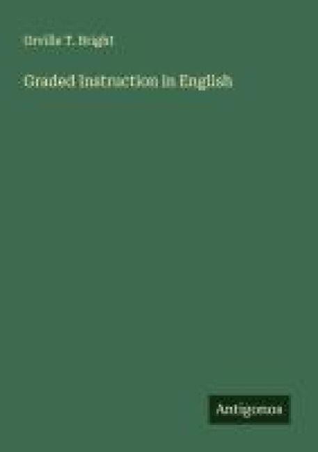 Produktbild: Graded Instruction in English