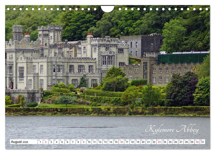 Produktbild: Irland - Abteien und Burgen (Wandkalender 2026 DIN A4 quer), CALVENDO Monatskalender