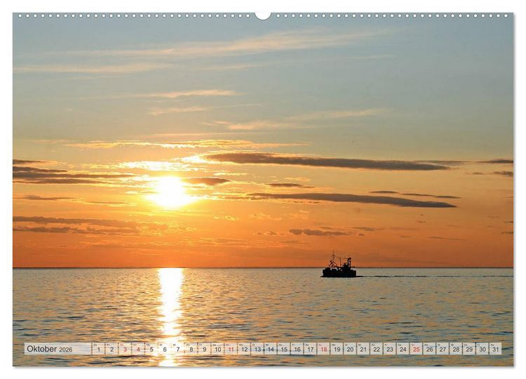 Produktbild: BUNTES &Ouml;LAND (hochwertiger Premium Wandkalender 2026 DIN A2 quer), Kunstdruck in Hochglanz