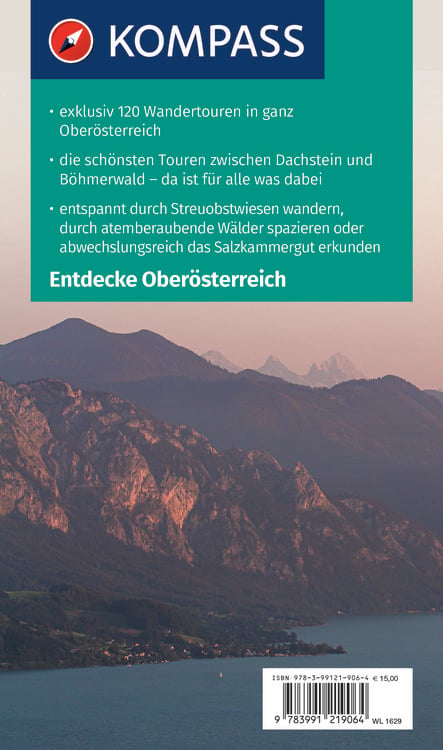 Produktbild: KOMPASS Wanderlust Ober&ouml;sterreich
