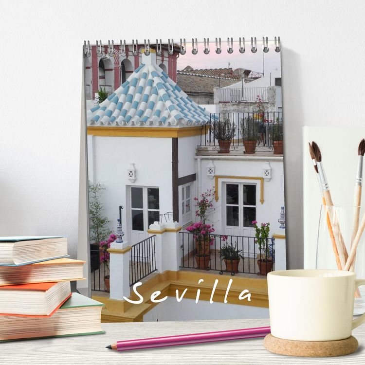 Produktbild: Sevilla (Tischkalender 2026 DIN A5 hoch), CALVENDO Monatskalender