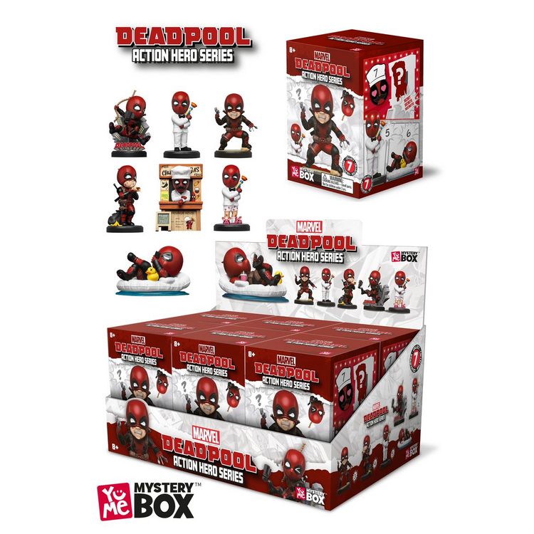 Produktbild: Surprise Box Deadpool Action Hero Serie 8-10cm