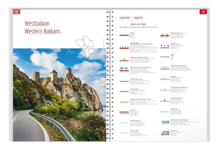 Produktbild: Westbalkan, Autoatlas 1:150.000, freytag & berndt