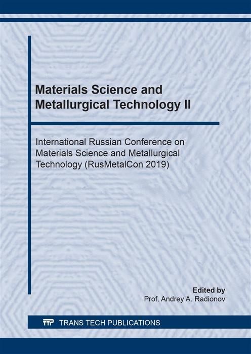 Produktbild: Materials Science and Metallurgical Technology II