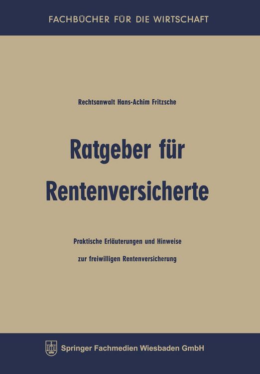 Produktbild: Ratgeber f&uuml;r Rentenversicherte