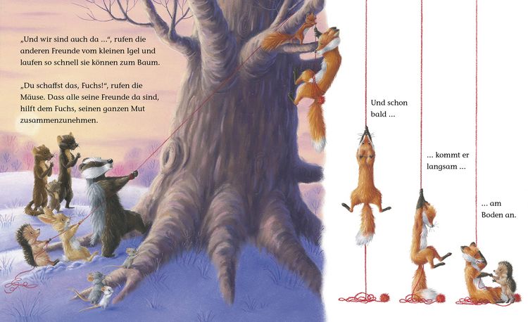 Produktbild: Der kleine Igel und der turbulente Weihnachtstag