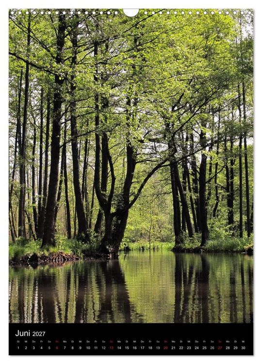 Produktbild: Land Brandenburg im Wechsel der Jahreszeiten (Wandkalender 2027 DIN A3 hoch), CALVENDO Monatskalender