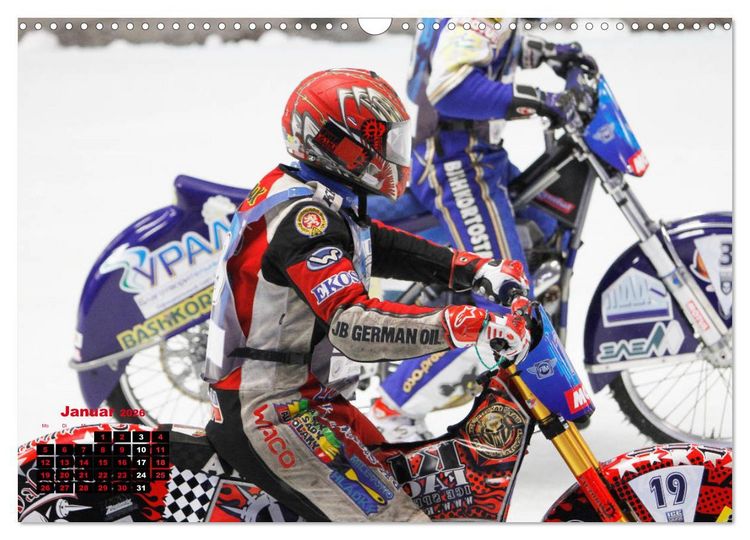 Produktbild: Ice Speedway (Wandkalender 2026 DIN A3 quer), CALVENDO Monatskalender