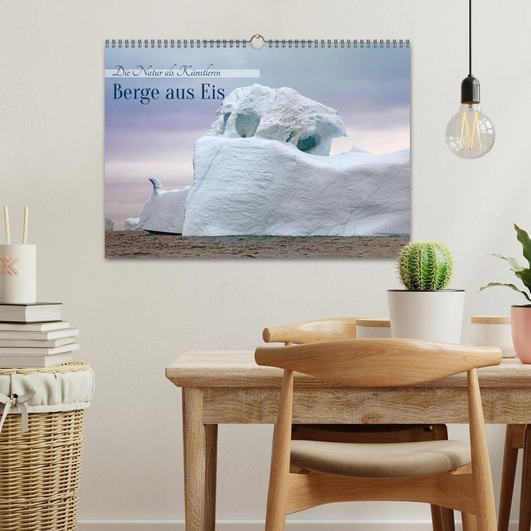Produktbild: Berge aus Eis (Wandkalender 2026 DIN A3 quer), CALVENDO Monatskalender