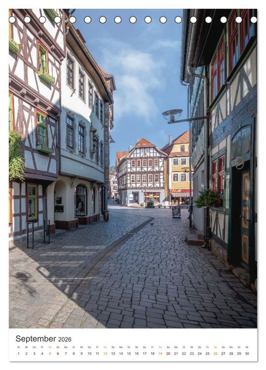 Produktbild: Kurort Schmalkalden (Tischkalender 2026 DIN A5 hoch), CALVENDO Monatskalender