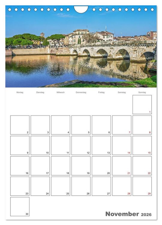 Produktbild: Italiens Sch&ouml;nheit - Terminplaner (Wandkalender 2026 DIN A4 hoch), CALVENDO Monatskalender