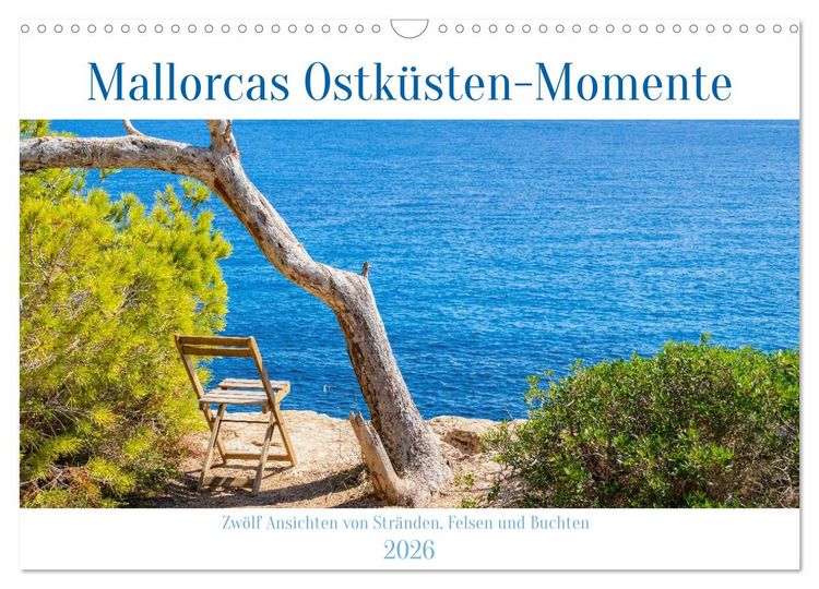 Produktbild: Mallorcas Ostk&uuml;sten-Momente (Wandkalender 2026 DIN A3 quer), CALVENDO Monatskalender