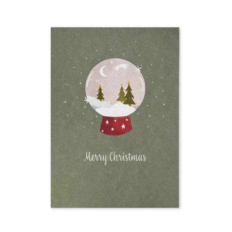 Produktbild: KEITCARDS Weihnachtskarten mixed Set, 3 x Postkarten und 3 x Klappkarten