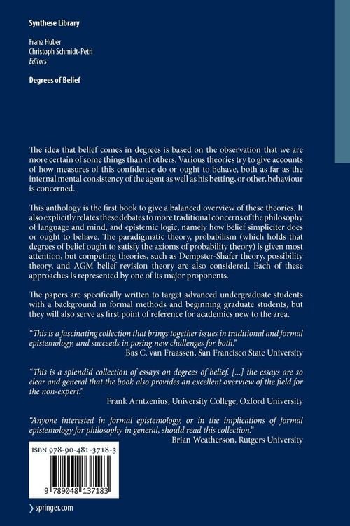 Produktbild: Degrees of Belief